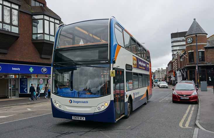 Stagecoach East Kent Scania N230UD ADL Enviro400 15502